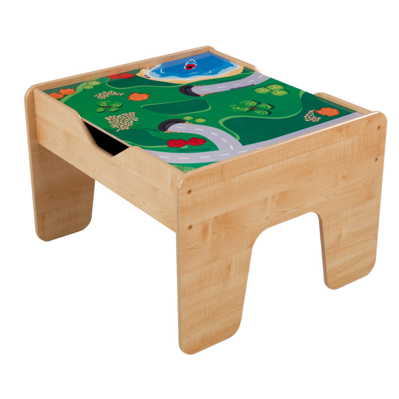 little tikes wooden train table